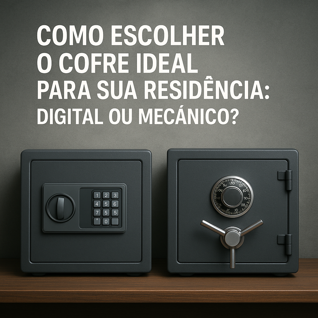 Como Escolher o Cofre Ideal para sua Residência Digital ou Mecânico - Mizom Cofres