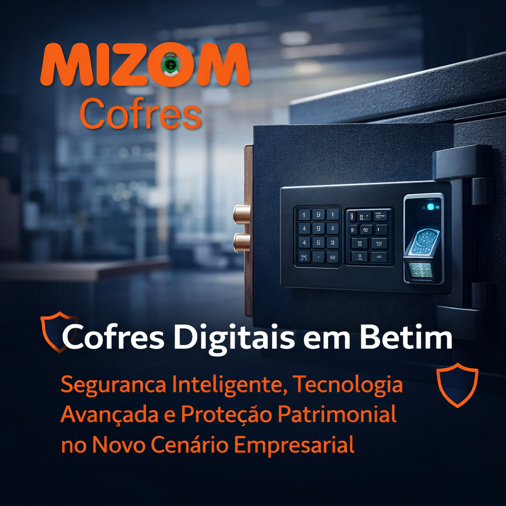 Cofres Digitais em Betim Segurança Inteligente, Tecnologia Avançada e Proteção Patrimonial no Novo Cenário Empresarial