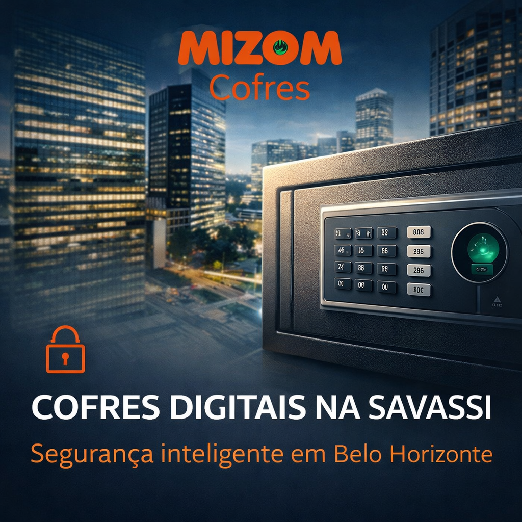 Cofres Digitais na Savassi segurança inteligente para um dos bairros mais estratégicos de Belo Horizonte