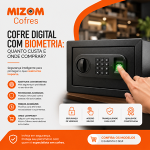 Cofre Digital com Biometria Quanto Custa e Onde Comprar